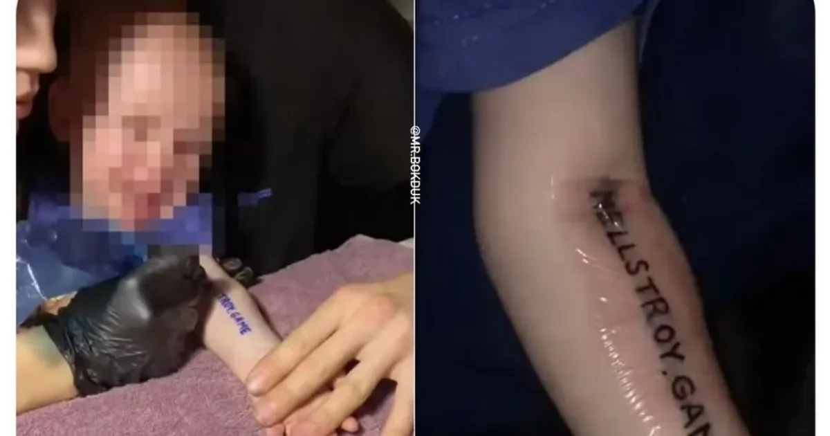 1살 아기 몸에 타투 새긴 부모