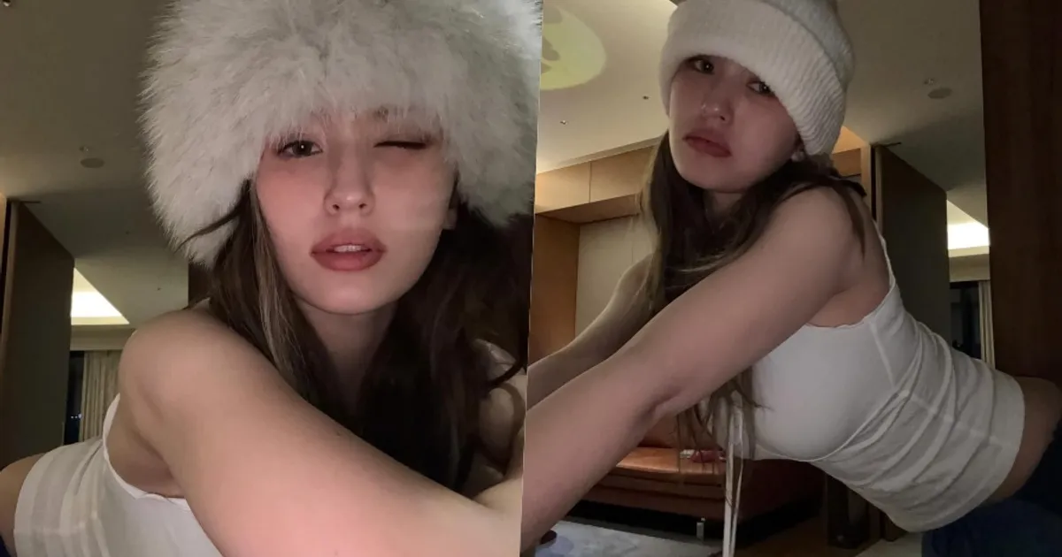 전소미, 꽉찬 볼륨감 자랑하며 포즈까지 너무 아찔해 "신난 여자"