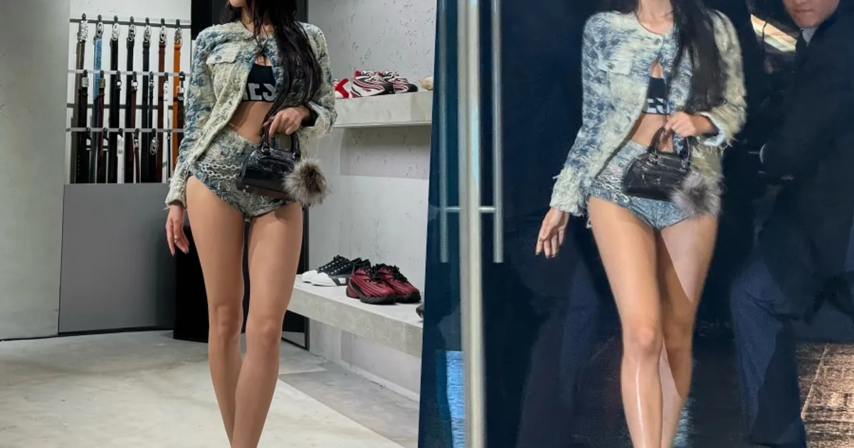 키오프 나띠, 브라톱 아래 너무 짧은 팬츠…꿀벅지 드러낸 각선미 여신