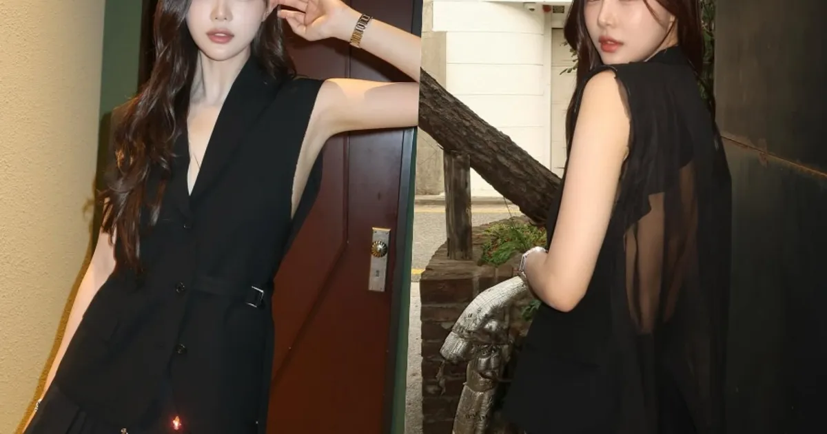 이시안, 너무 파인 앞태에 시스루 뒷태…1g도 모자람 없는 비주얼