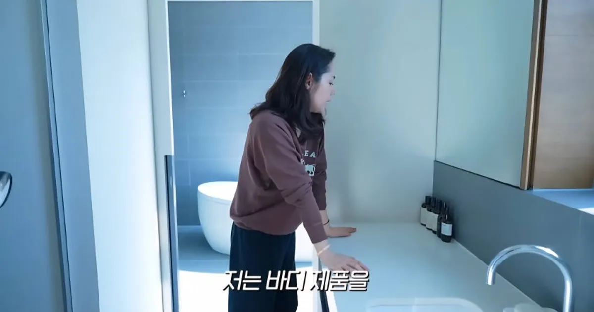 한가인이 바디 제품 고를 때 자녀들에게 허락받는 이유