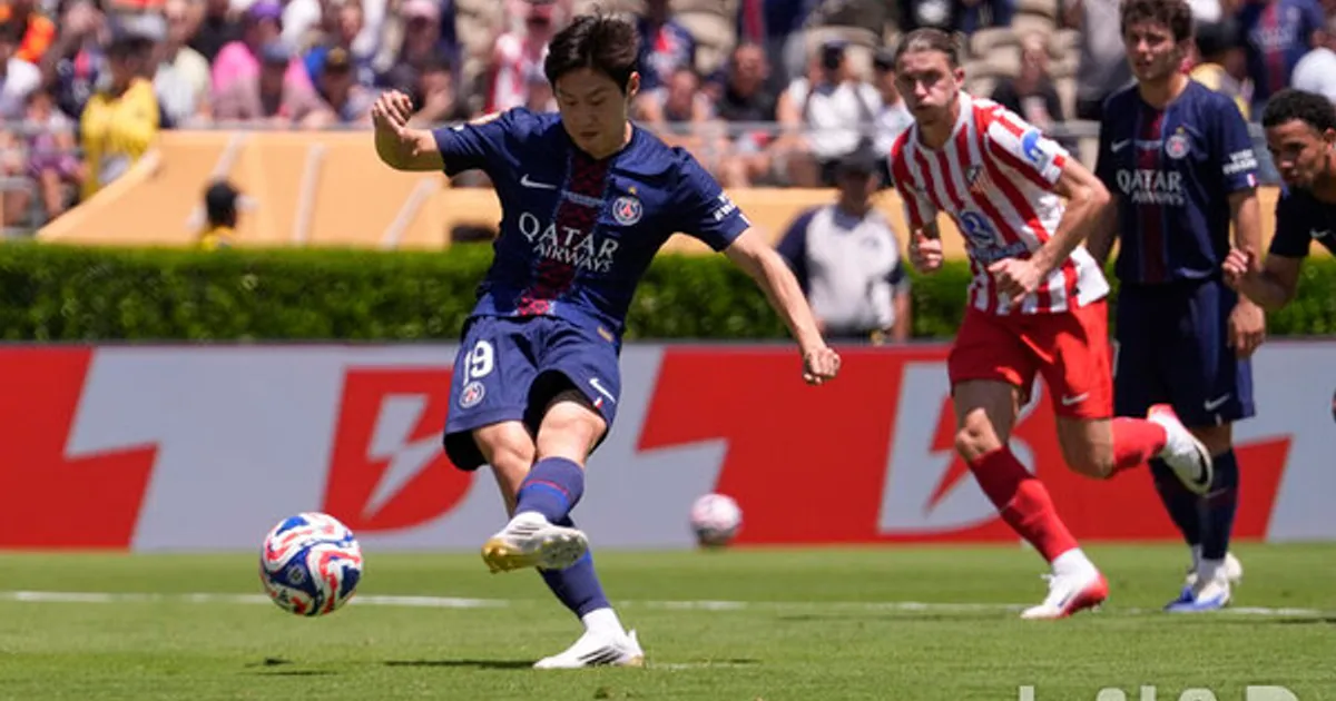 이강인, 클럽월드컵서 PK 골…PSG, 아틀레티코에 4-0 대승