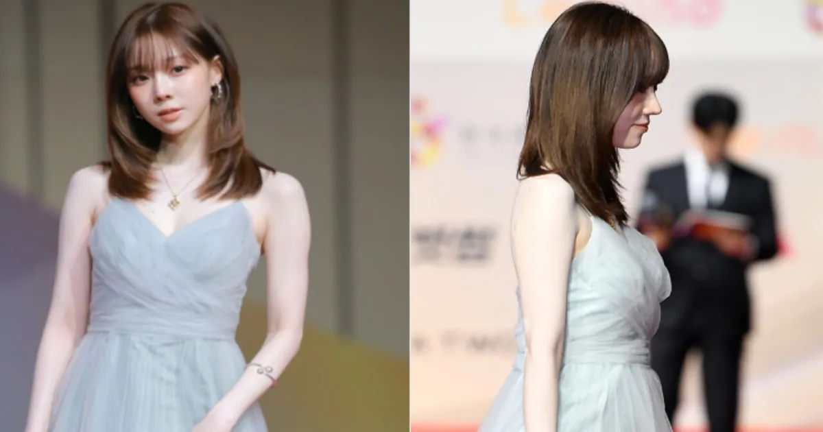 "컴백 앞 두고 의식했나"윈터, 오른팔 정국과의 커플 타투 완전히 가렸다