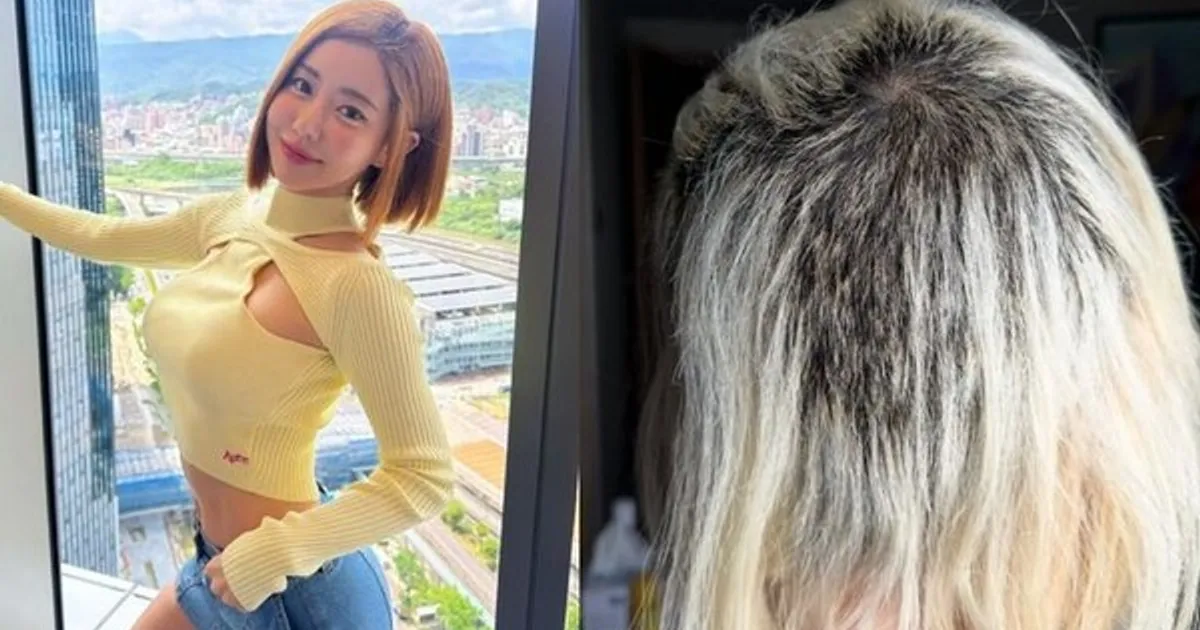 DJ소다, 탈색 사고로 삭발 충격 "눈물 계속 난다"