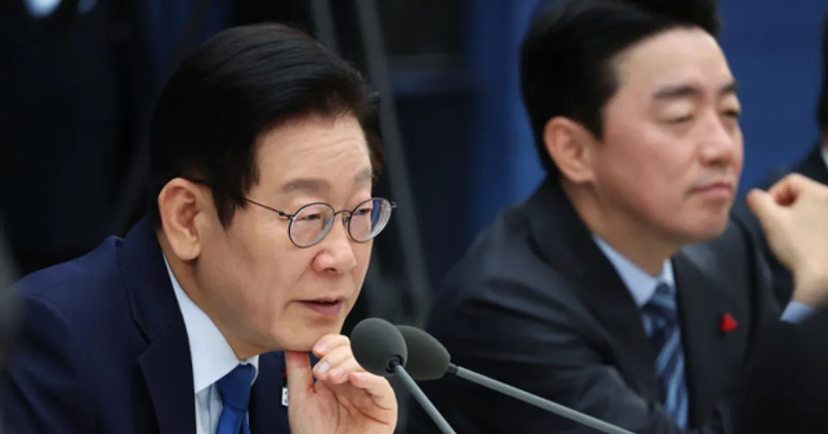 李 대통령, 대왕고래 질타 "사업성 계산 안 해보고 투자했나"