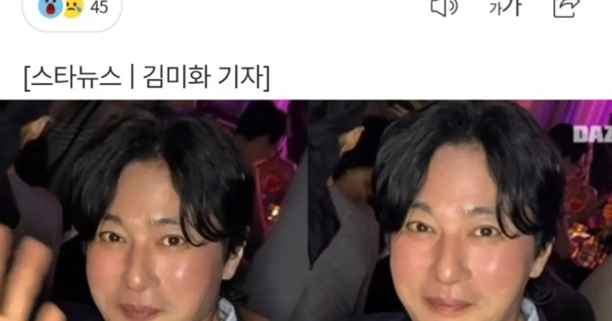 충격.. 장동건 얼굴 근황 ㄷㄷ