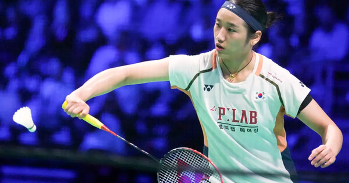 '시즌 10승 눈앞' 안세영, 태국 인타논에 완승…호주오픈 결승행