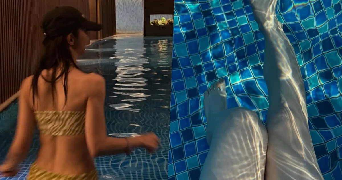 이주빈, 비키니에 드러낸 섹시넘버원 뒷태…물 속 각선미까지 '갓벽'