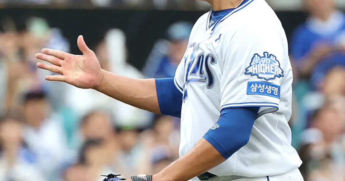 원태인 6이닝 무실점 역투…삼성, NC 기적 잠재우고 준PO 진출[WC]
