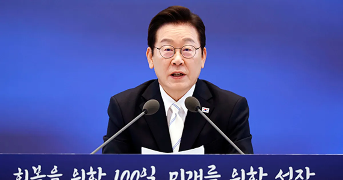 李대통령, "통합 정치·행정으로 '모두의 대통령' 되겠다"