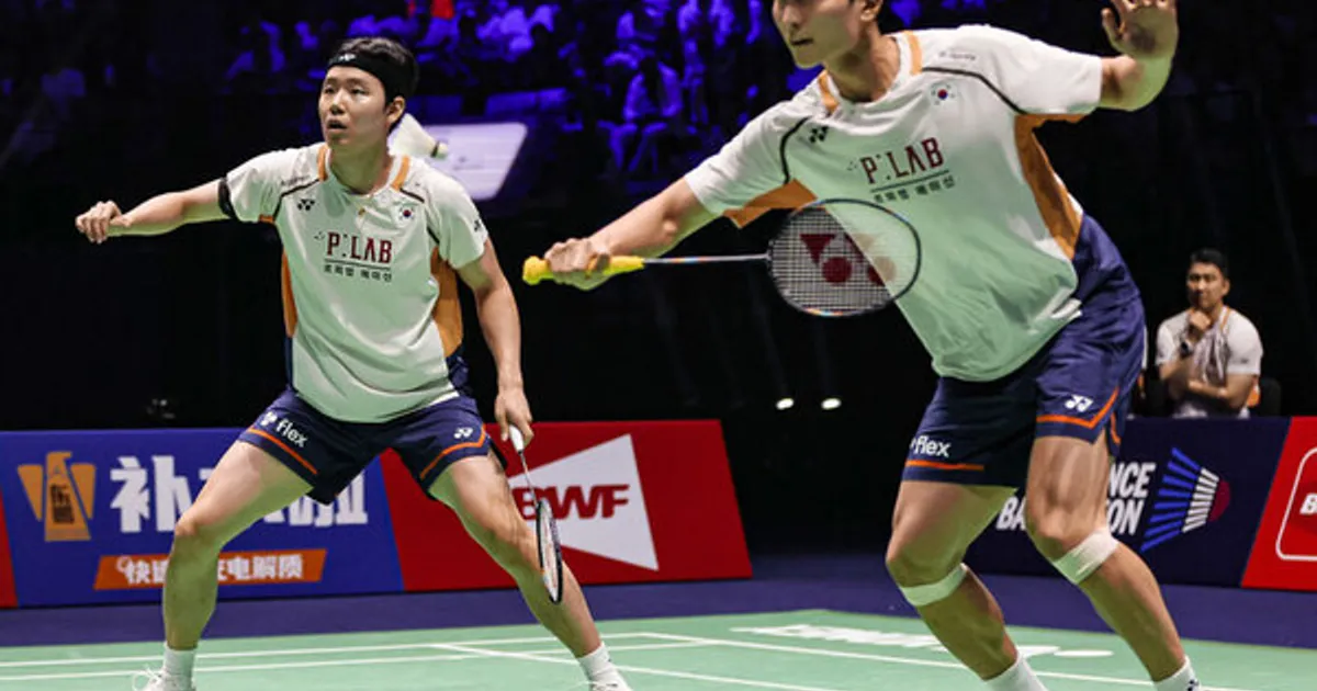 배드민턴 세계 1위 서승재-김원호, 세계선수권 정복…올해 6번째 우승(종합)